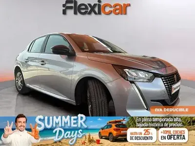 Usado Peugeot 208 Active 75 CV (55 kW) 2022 Gris Utilitario
