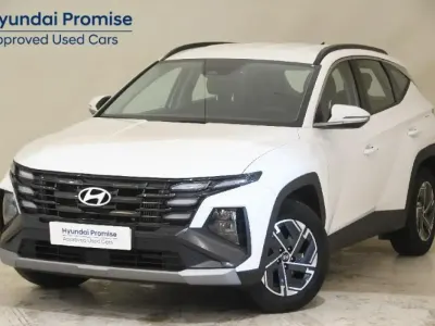 Usado Hyundai Tucson Blackline 136 CV (100 kW) 2026 Blanco SUV