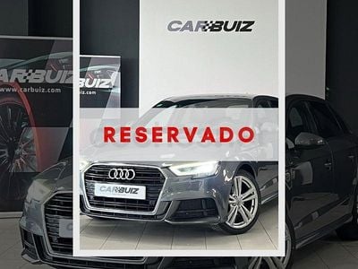 Usado Audi A3 S-Line 150 CV (110 kW) 2019 Gris / plata Berlina