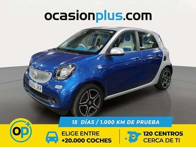 Usado Smart ForFour Proxy 71 CV (52 kW) 2015 Azul Utilitario