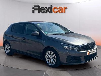 Usado Peugeot 308 Style 131 CV (96 kW) 2020 Gris Utilitario