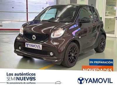 Usado Smart ForTwo Cabrio 90 CV (66 kW) 2019 Negro Descapotable