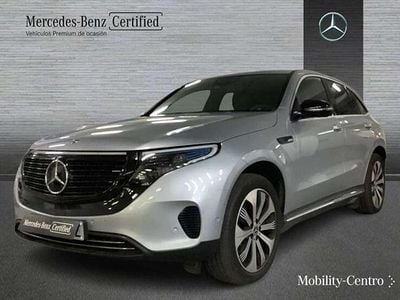 Usado Mercedes EQC400 300 kW (408 CV) 2020 Plateado SUV