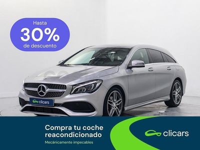 Usado Mercedes CLA200 Shooting Brake 136 CV (100 kW) 2017 Gris / plata Familiar