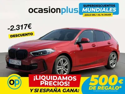 Usado BMW 116 116 CV (85 kW) 2021 Rojo Utilitario