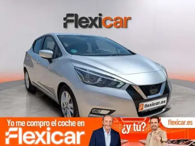Usado Nissan Micra Acenta 101 CV (74 kW) 2019 Gris Utilitario