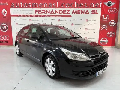 Usado Citroën C4 90 CV (66 kW) 2007 Negro Berlina