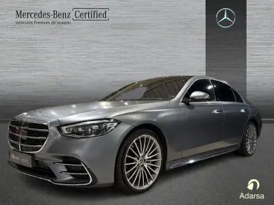 Usado Mercedes S580 AMG line 503 CV (369 kW) 2022 Gris Berlina