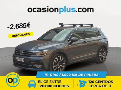 Gris Usado 2017 VW Tiguan R-line SUV | 24.065 € (Precio justo)