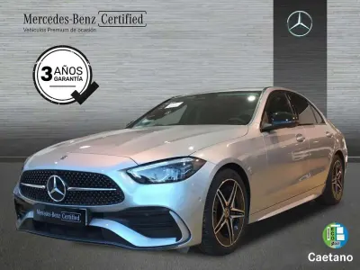 Usado Mercedes C200 163 CV (119 kW) 2023 Plateado Berlina