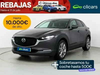 Usado Mazda CX-30 122 CV (89 kW) 2021 Gris / plata SUV