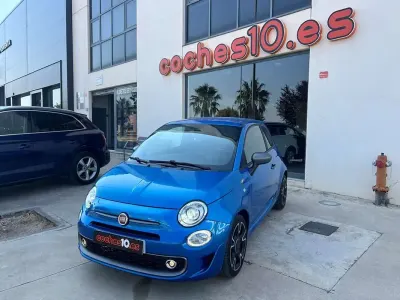 Usado Fiat 500C S 105 CV (77 kW) 2017 Azul Descapotable