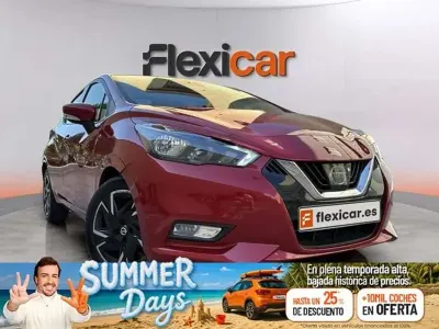 Usado Nissan Micra Acenta 92 CV (67 kW) 2021 Rojo Utilitario