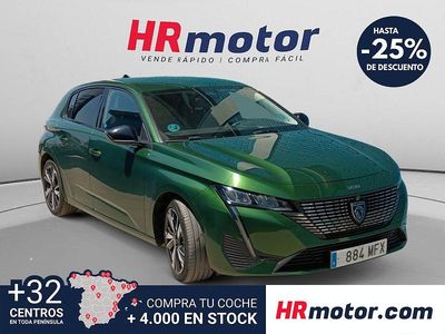 Usado Peugeot 308 Allure 131 CV (96 kW) 2023 Verde Berlina