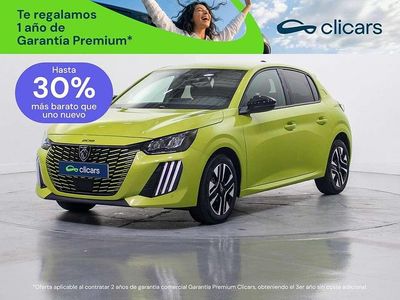 Nuevo Peugeot 208 Allure 102 CV (75 kW) 2025 Amarillo Utilitario