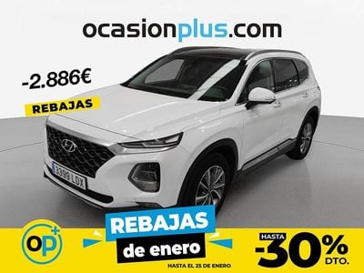 Blanco Usado 2020 Hyundai Santa Fe Style SUV | 31.750 € (Caro)