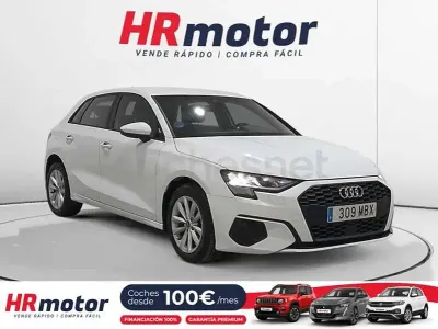 Usado Audi A3 Advanced Plus 110 CV (80 kW) 2022 Blanco Berlina