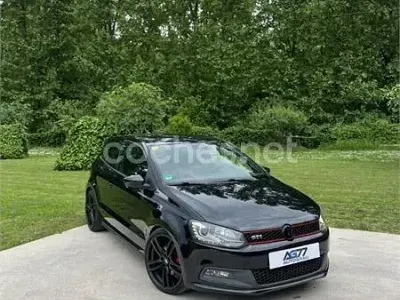 Usado VW Polo GTI 180 CV (132 kW) 2010 Negro Utilitario