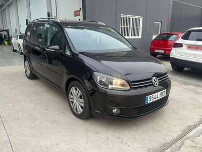 Usado VW Touran Edition 105 CV (77 kW) 2014 Negro Monovolumen