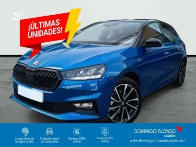 Occasion Skoda Fabia Monte Carlo 116 PK (85 kW) 2025 Blauw Hatchback
