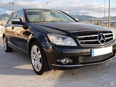 Negro Usado 2008 Mercedes C220 Avantgarde Berlina | 6950 € (Precio justo)