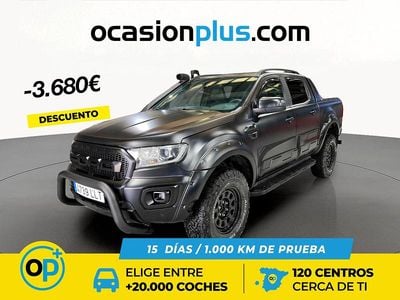 Usado Ford Ranger Wildtrack 213 CV (156 kW) 2020 Negro Recogida