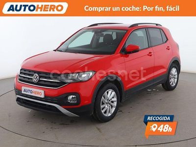 Rojo Usado 2021 VW T-Cross Advance SUV | 17.899 € (Precio justo)