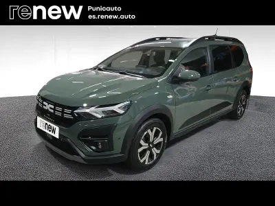 Käytetty Dacia Jogger Expression 110 HP (80 kW) 2023 Vihreä Tila-auto