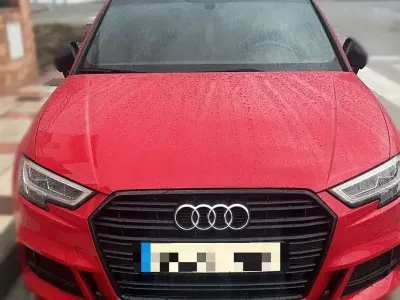 Usado Audi A3 S-Line 150 CV (110 kW) 2018 Rojo Berlina