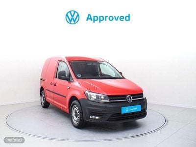 Usado VW Caddy Business 75 CV (55 kW) 2020 Rojo Monovolumen