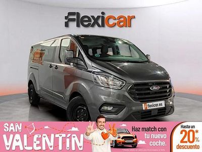 Usado Ford Transit Custom Trend 131 CV (96 kW) 2023 Negro Familiar
