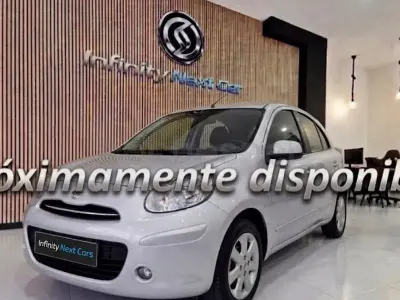 Usado Nissan Micra Acenta 80 CV (58 kW) 2011 Gris / plata Utilitario