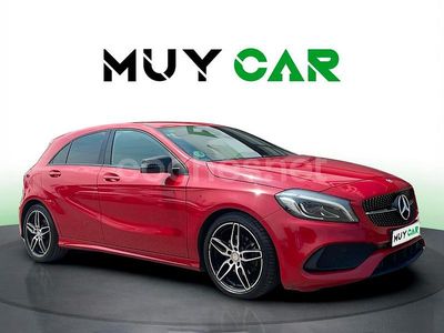 Rojo Usado 2015 Mercedes A180 AMG line Berlina | 14.490 € (Precio justo)