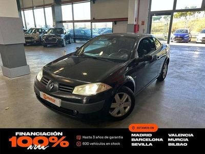 Negro Usado 2006 Renault Mégane Cabriolet Dynamique Descapotable | 3250 € (Precio justo)