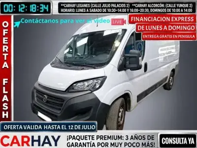 Usado Fiat Ducato 136 CV (100 kW) 2021 Blanco Van