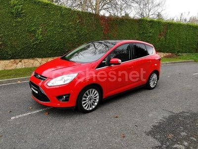 Usado Ford C-MAX Titanium 140 CV (102 kW) 2015 Rojo Monovolumen