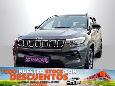 Usado Jeep Compass Limited 150 CV (110 kW) 2021 Gris / plata SUV