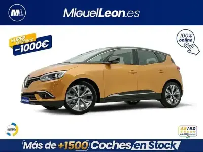 Usado Renault Scénic Zen 140 CV (102 kW) 2018 Amarillo Monovolumen