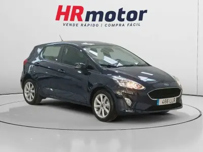 Usado Ford Fiesta Trend 75 CV (55 kW) 2020 Azul Utilitario