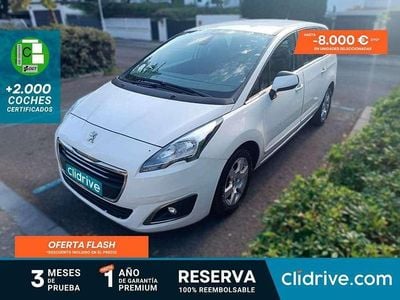 Blanco Usado 2016 Peugeot 5008 Style Monovolumen | 7790 € (Precio justo)