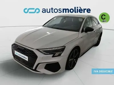 Usado Audi A3 Sportback S-Line 150 CV (110 kW) 2022 Blanco Utilitario