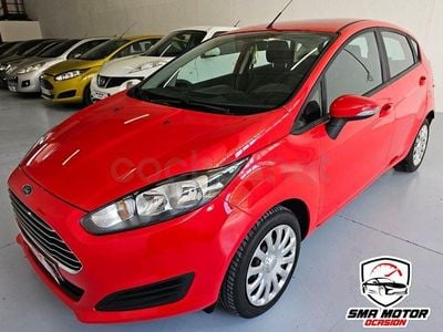Rojo Usado 2014 Ford Fiesta Trend Berlina | 8990 € (Precio justo)