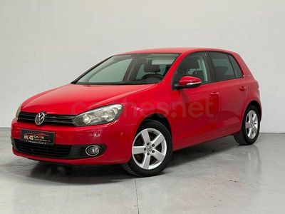 Begagnad VW Golf VI Sport 122 HK (89 kW) 2010 Röd Halvkombi