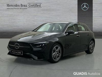 Usado Mercedes A180 AMG line 136 CV (100 kW) 2026 Negro cosmos