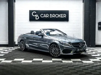 Usado Mercedes C43 AMG 367 CV (269 kW) 2017 Gris / plata Descapotable