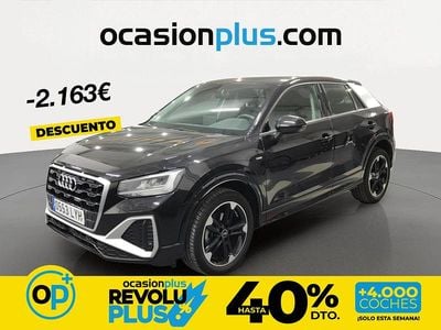 Usado Audi Q2 S-Line 110 CV (80 kW) 2022 Negro SUV