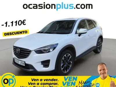 Usado Mazda CX-5 Luxury 175 CV (128 kW) 2016 Blanco SUV
