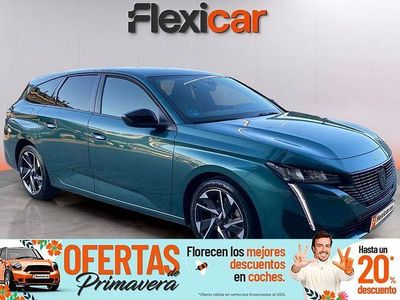 Usado Peugeot 308 SW Allure 130 CV (95 kW) 2022 Verde Familiar
