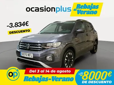 Usado VW T-Cross Sportline 150 CV (110 kW) 2023 Gris SUV