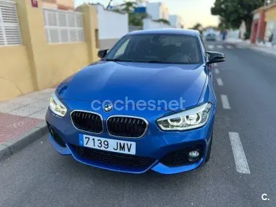 Usado BMW 116 116 CV (85 kW) 2016 Azul Utilitario